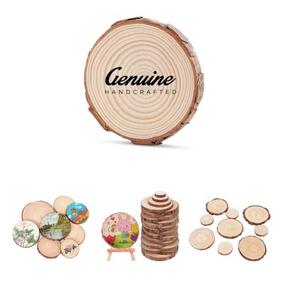 Natural Pine Wood Coaster Crafting Kit