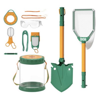 Kids Clam Rake & Crab Claw Shovel Kit Beach Sand Toy Set