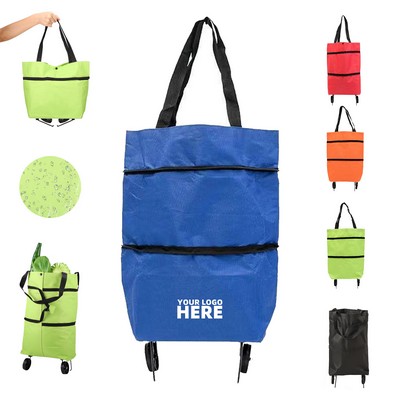 2" 1 Lightweight Collapsible Shopping Cart