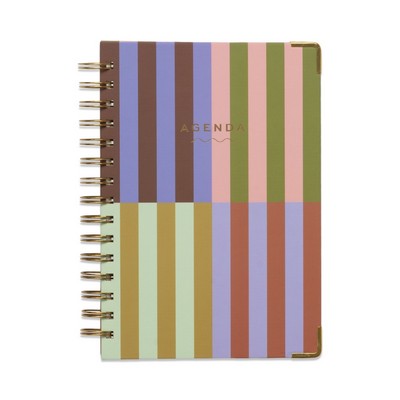 Undated 13 Mo Perpetual Planner - Bold Stripe
