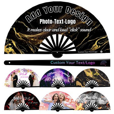 Boots on the Ground Hand Fan for Line Dancing Foldable