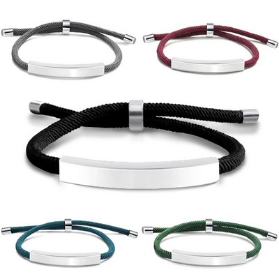 Titanium Steel Braided Bracelet