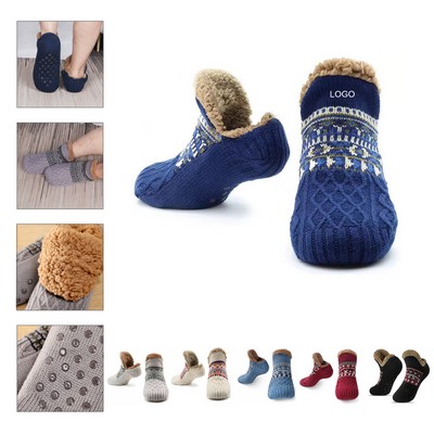 Gripper Slipper Fluffy Sock
