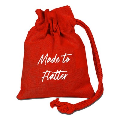 Single Cord Drawstring Pouch ( 4"W X 5"H )