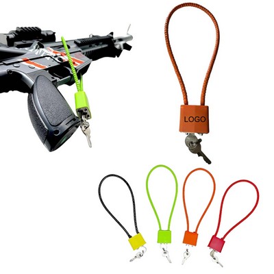 Long Cable Laminated Padlock With 3 Keys