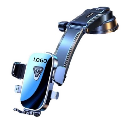 Gravity Mount Car Phone Holder with Rotating Suction for Dashboard