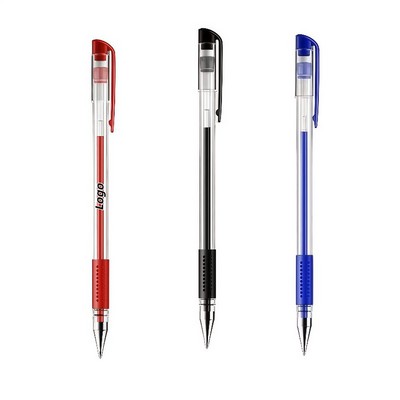Euro Style Retractable Gel Pen for Exam and Office Use