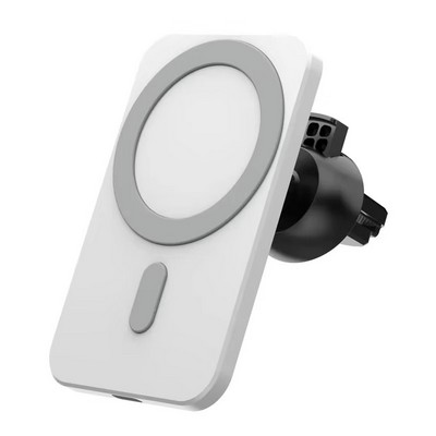 Universal Fast Charging 15W Magnetic Car Mount Wireless Charger