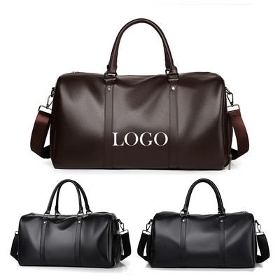 Premium Waterproof PU Leather Travel Satchel
