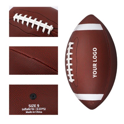 Composite Leather Professional Football Game Ball