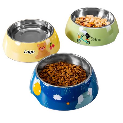 Stainless Steel Pet Feeding Bowl for Dogs and Cats