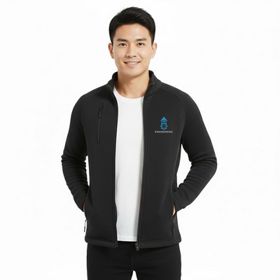 Men's Raglan Sleeve Microfleece Jacket