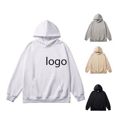 Personalized Cotton Fleece Hooded Sweatshirt