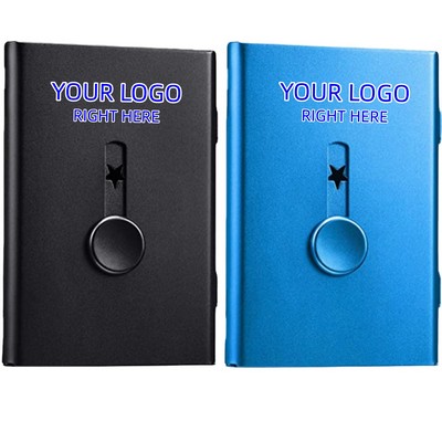 Push-type Business Card Case