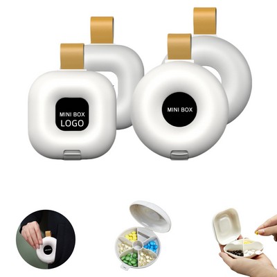 Portable Travel Small Pill Vitamin Box