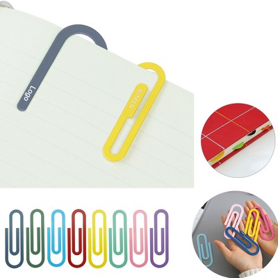 4" Metal Paperclip Bookmark