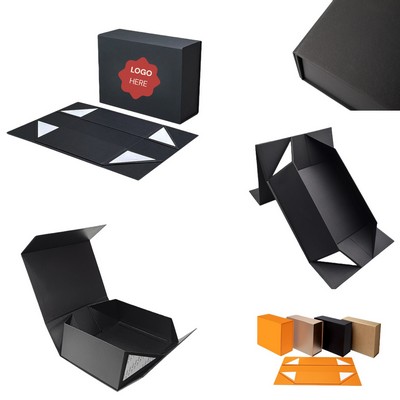 11" L x 7.9" W x 3.5" H Foldable Paper Magnetic Gift Box