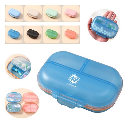 7 Compartments Travel Pill Organizer