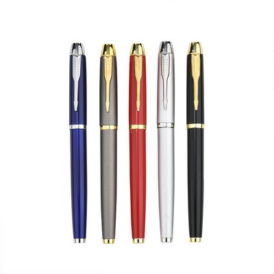 Premium Metal Gel Ink Pen Gift Set