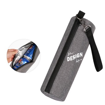 Portable Zippered Ice Pack Bag with Handle