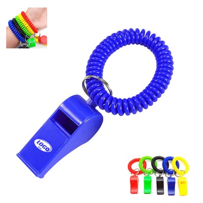 Coil Wristband Whistle