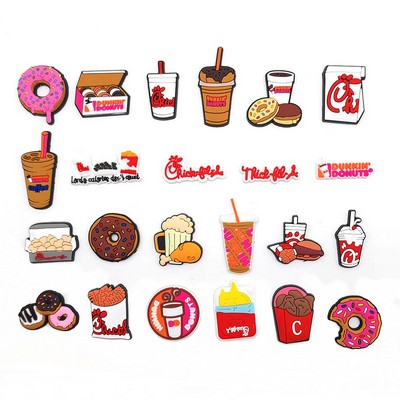 Custom PVC Shoe Charms Croc Decoration