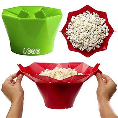 Folding Silicone Popcorn Popper
