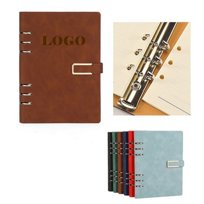 Refillable Notebook with Removable Pages