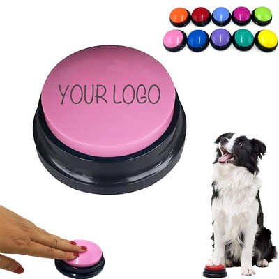 Pet Training Voice Recording Buttons