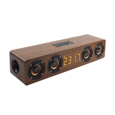 Bluetooth 4-speaker Radio Alarm Clock