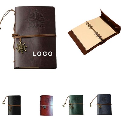 Refillable Retro Journal Notebook