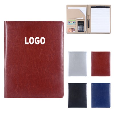 A4 Multifunctional Document Folder With 12-Digit Calculator