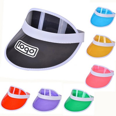 Uv Protection Pvc Visor Cap