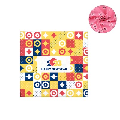 22" X 22" Polyester Square Bandanna