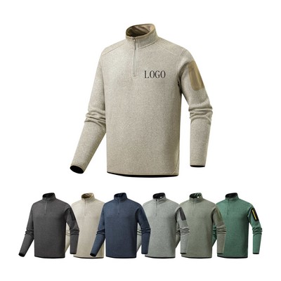 Unisex Half Zip Fleece