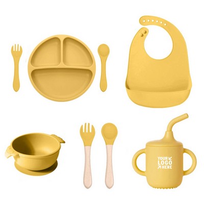 8 pcs Baby Feeding Set