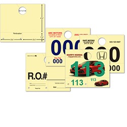 Custom RL-78 Service Dispatch Number Tag