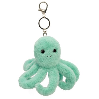 Octopus Bag Charm - Stuffed Animal Key Chain