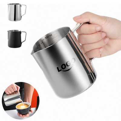 12 Oz. Stainless Steel Milk Frothing Pitcher