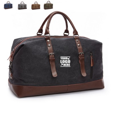 Classic Canvas Weekender Holdall