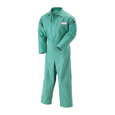 Black Stallion F9-32CA/PT 9 OZ FLAME RESISTANT COTTON COVERALL WITH PASS-THROUGH POCKETS