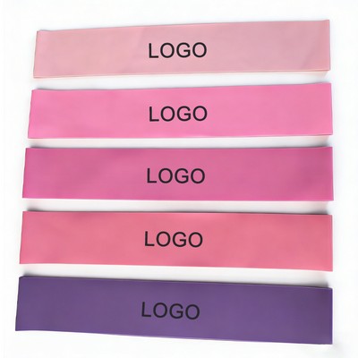 Yoga Resistance Bands Set w/ 5 Resistance Levels