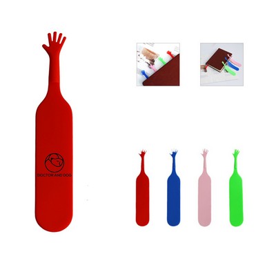 Silicone Finger Shaped Bookmark