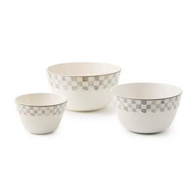 MacKenzie-Childs® Check Everyday Mixing Bowls (Set of 3)