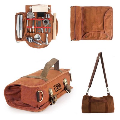 Portable Travel Bartender Kit Bag