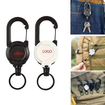 Retractable Keychain Carabiner