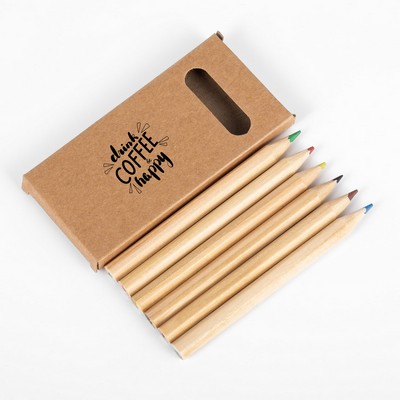 Multi-color Wooden Colored Pencil Set