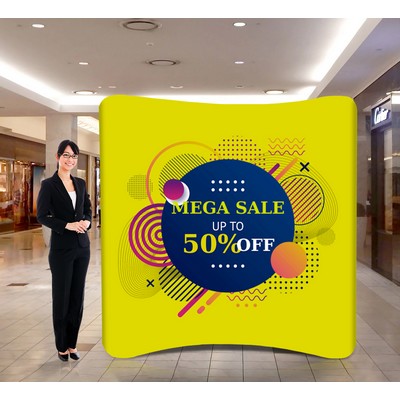 10' x 8' Curve Pillow Case Backdrop (Graphic only)