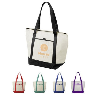 Custom Non-Woven Boat Style Tote Bag