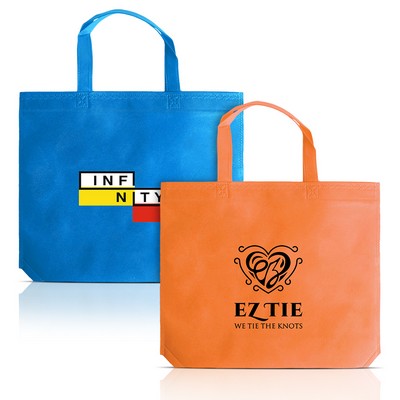 Heat Sealed Non Woven Mini Tote Bag ( 10'' x 13'' x 4'' )